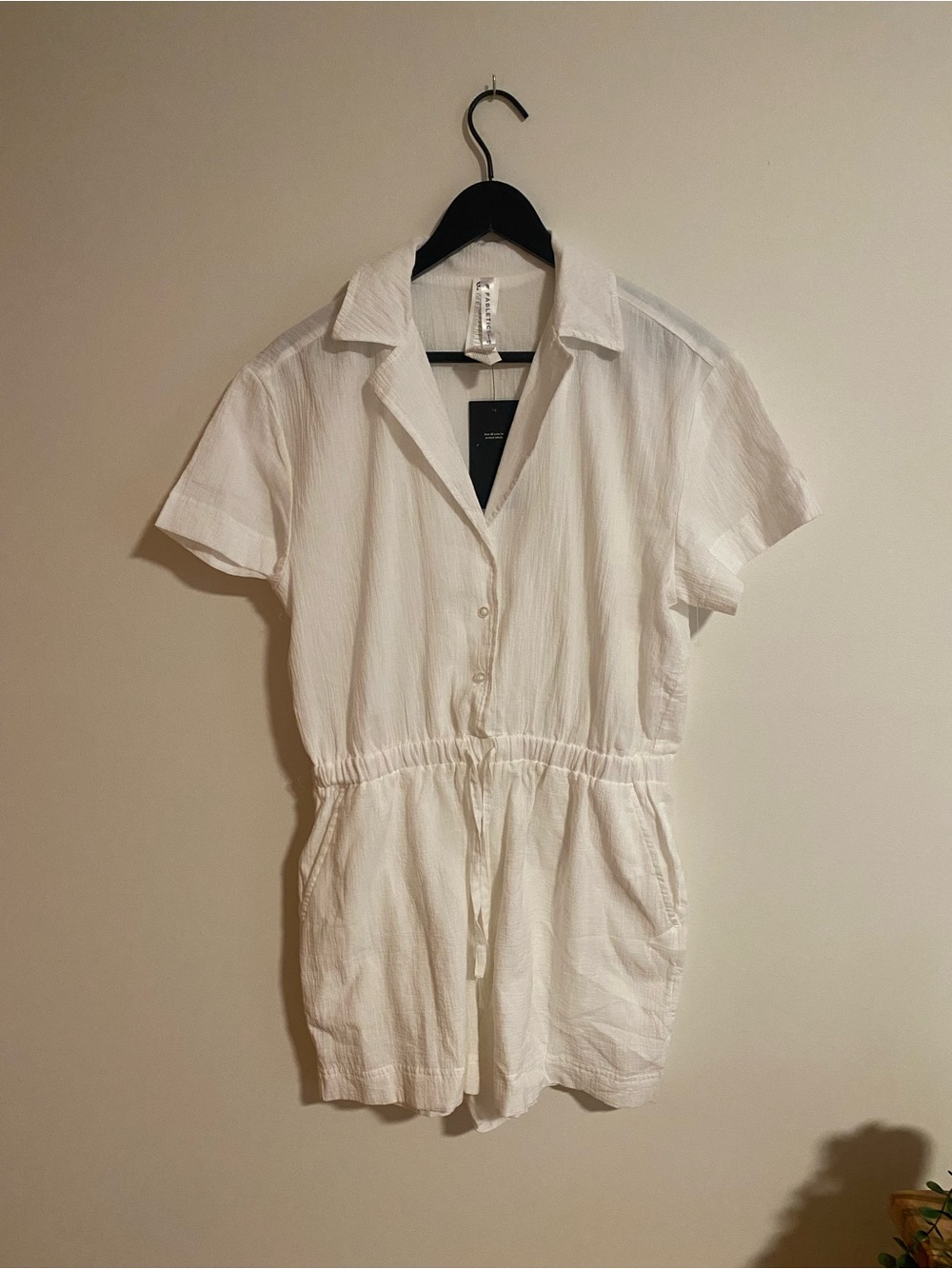 NWT Fabletics White Romper - Picture 2 of 6